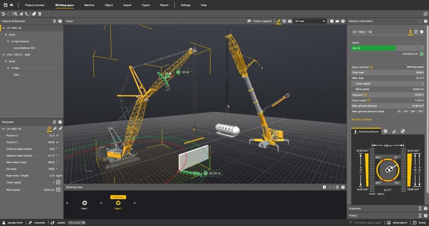 3d software for crane